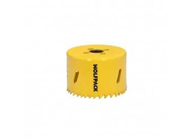 Corona Sierra Bimetal Ø 68 mm. Templado Termico, Base Reforzada. Corona Madera, Broca Agujeros Madera, Acero, Hierro, Plasticos