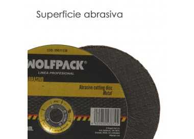 Disco Corte Abrasivo Metal Ø 230 x Ø 22 mm. Espesor 3,2 mm.Disco Radial / Amoladora Universal