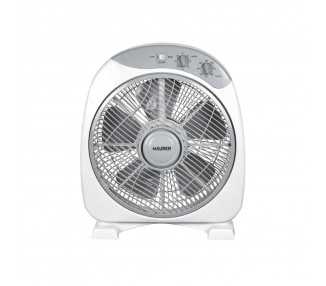 Ventilador Maurer Box Ø 30cm 40 Watt. 3 velocidades  Aspas gran tamaño, 3 Con temporizador