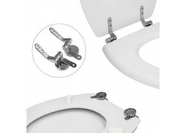 Kit Bisagra Asiento Wc