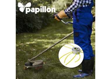 Hilo Nylon Desbrozadoras Redondo Profesional Ø 4,0 mm. Rollo 100 metros. Hilo Nylon Corte Desbrozadores Hierba, Jardin, Maleza