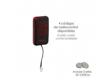 Telemando Universal Automatico 433,92 MHz 4 canales. Telemando Garajes, Telemando Puertas, Telemando Accesos.