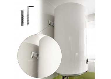 Kit Sanitario Alcayata Con Taco Ø 14 x 70 mm. Fijación Calentadores / Termos De Agua