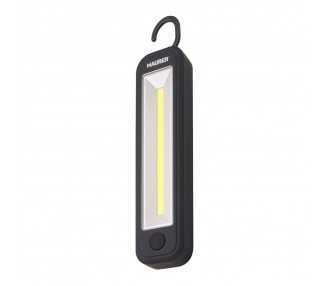 Linterna LED Profesional A Pilas (4 AA) 260 Lumenes 3 Watt. Con Iman y Colgador
