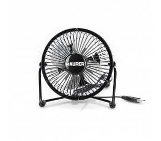 Ventilador Sobremesa Ø 10 cm. Funcionamiento USB