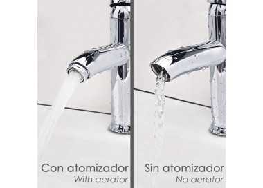 Atomizador Grifos / Monomando F22  (2 piezas) Filtro Aireador Grifo, Economizador de Agua, Difusor Grifo, Aireador Economizador