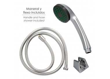 Monomando Ducha "Hamburgo" Grifo Baño, Grifo Encimera, Grifo Cocina, Grifo Mezclador. Cartucho Ceramico Ø 35 mm.