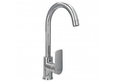 Monomando Fregadero Cocina "Hamburgo" Grifo Baño, Grifo Encimera, Grifo Cocina, Grifo Mezclador. Cartucho Ceramico Ø 35 mm.