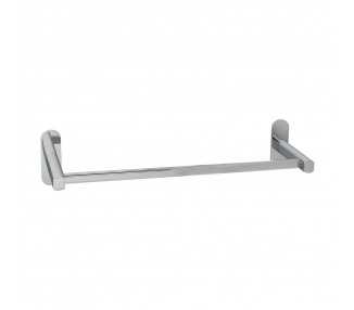 Toallero Barra 60 cm. Color Inox Con Efecto Espejo, Autoadhesivo Resistente, Porta Toallas, Toallero Adhesivo Pared/Mueble