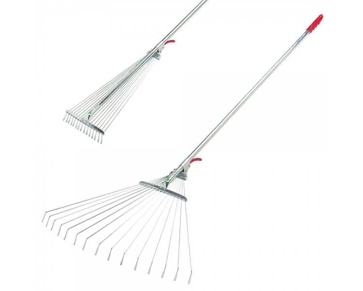Rastrillo Jardin Regulable Papillon Con Mango