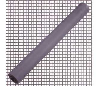Tela Mosquitera Fibra Vidrio Gris 18x16/60 cm. Rollo 50 metros.