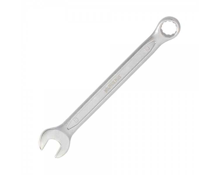 Llave Combinada Plus 13x13 Acero Cromo Vanadio DIN 3113. Llave Doble Boca, Llave Fija, Llave Estrella