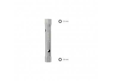 Llave Tubo Tubular 18x19 Fabricada en Acero Cromo Vanadio, Llave Grifería, Llave De Tubo Para Grifos, Llaves De Tubo Doble