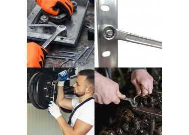 Llave Fija Plus Acero Cromo Vanadio 21x23 DIN 3110. Llave Fija, Llave Fija Doble