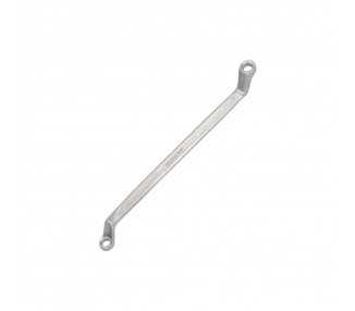 Llave Estrella Acodada Plus Acero Cromo Vanadio 6x7 DIN 838. Llave Doble Boca Acodada, Llave Fija Estrella Acodada