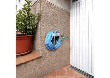Adaptador Manguera Plastico 3/4" - 1"  4 Vias, Distribuidor 4 vias, Divisor Manguera, Ajuste Independiente, Tomas 1/2+Adaptador