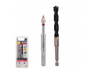 Broca Alpen Materiales Porcelanicos Muy Duros Ø 8 mm. Kit 2 brocas. Sin Refrigeración,