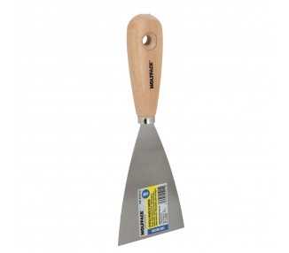Espatula Mango Madera Hoja Acero 80 mm. Espatula Yeso, Espatula Pintor, Espatula Masillas, Espatula Pladur, etc.