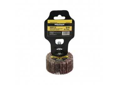 Abanico Lija Grano 80 Medida Ø 50 x 25 mm. Disco Abrasivo Laminas, Ruedas Mil Hojas, Ruedas Abrasivas,Lijado,Desbaste,Pulir