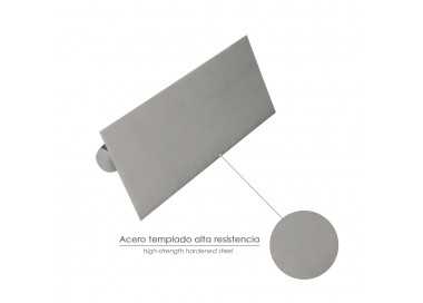 Llana Profesional Mango Polipropileno Lisa  280x120 mm.
