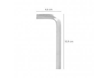 Llave Allen Standar Acero Cromo Vanadio Profesional 9,0 mm. Llave Hexagonal, Llave Allen Taller Mecanica, Llave Allen Bricolaje