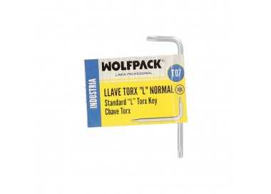 Llave Torx Standar Acero Cromo Vanadio Profesional T07 mm. Llave Estrella, Llave Allen Estrella