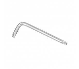 Llave Torx Inviolable Standar Acero Cromo Vanadio Profesional T20 mm. Llave Estrella, Llave Allen Estrella