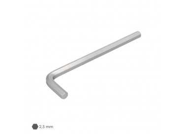 Llave Allen Larga Acero Cromo Vanadio Profesional 2,5 mm. Llave Hexagonal, Llave Allen Taller Mecanica, Llave Allen Bricolaje