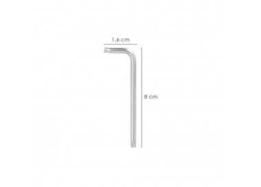 Llave Torx Larga Acero Cromo Vanadio Profesional T07 mm. Llave Estrella, Llave Allen Estrella