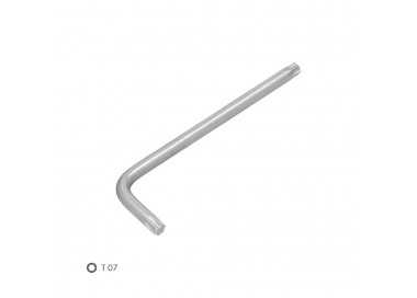 Llave Torx Larga Acero Cromo Vanadio Profesional T07 mm. Llave Estrella, Llave Allen Estrella