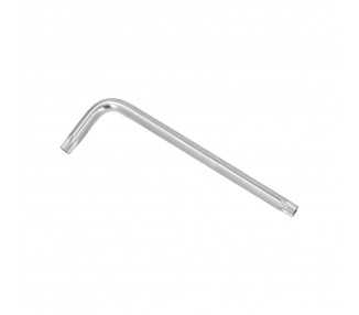 Llave Torx Inviolable Larga Acero Cromo Vanadio Profesional T08 mm. Llave Estrella, Llave Allen Estrella