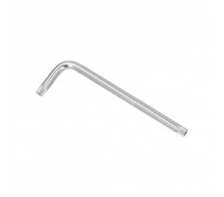 Llave Torx Inviolable Larga Acero Cromo Vanadio Profesional T09 mm. Llave Estrella, Llave Allen Estrella