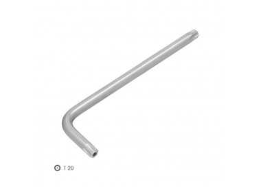 Llave Torx Inviolable Larga Acero Cromo Vanadio Profesional T20 mm. Llave Estrella, Llave Allen Estrella