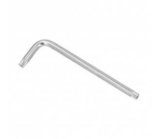 Llave Torx Inviolable Larga Acero Cromo Vanadio Profesional T25 mm. Llave Estrella, Llave Allen Estrella