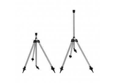 Tripode Para Aspersores Altura Regulable 55/90 cm. Tomas agua 1/2". Acero Cromado. Tripode Aspersores Jardineria