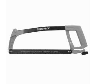 Arco Sierra Aluminio Con Empuñadura Doble Profesional. Con Hoja Acero HSS, Sierra de Arco Profesional, Sierra Metal Profesional,