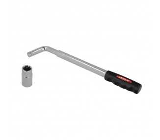 Llave Extensible Para Rueda de Coche 17x19 mm. Llave Cruz, Llave Telescopica Neumaticos,