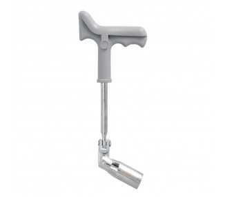 Llave Bujias Articulada 21 mm. Con Mango T