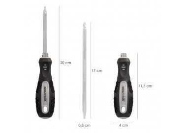 Destornillador Intercambiable 6x150 mm.