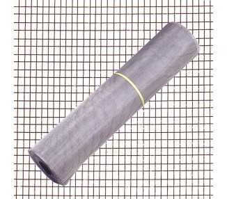 Tela Mosquitera Aluminio 18x14/100  Rollo 30 Metros