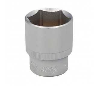 Llave Vaso 1/2" Hexagonal 32 mm. Perfil de 6 caras. Acero Cromo Vanadio, Aristas Redondas
