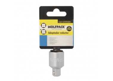 Adaptador Reductor  1/2" Hembra A 3/8" Macho Acero Cromo Vanadio, Aristas Redondas, Reductor Carraca,