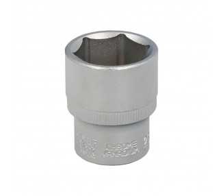 Llave Vaso 1/2" Hexagonal 23 mm. Perfil de 6 caras. Acero Cromo Vanadio, Aristas Redondas