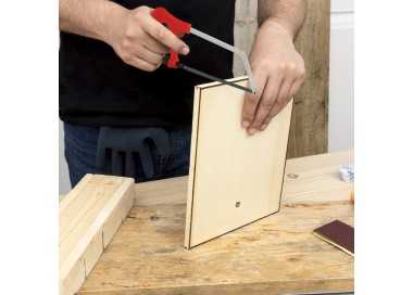 Hoja Segueta / Arco Sierra Marqueteria 155 mm. Fabricada en Acero, 24 TPI. Flexible y Duradera.