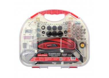 Multiherramienta 135 Watt. Con 210 Accesorios y Maletin. Herramienta Multifunción, Mini Taladro, Herramienta Rotativa, Amoladora
