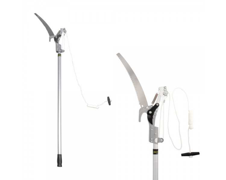Cortarramas Con Serrucho Mango Aluminio Extensible 1,8 a 2,8 Metros