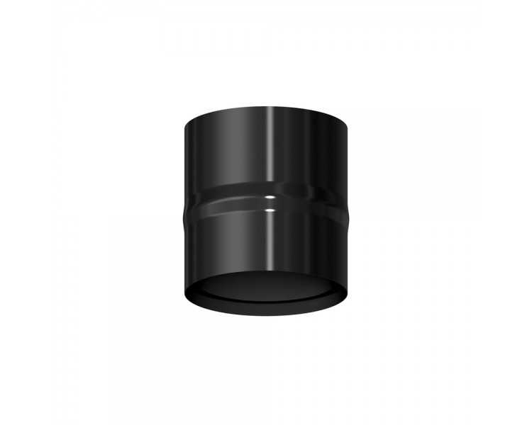 Modulo Anticondensados Estufa Vitrificado Negro Ø 200 mm. Condensador Chimenea, Anticondensados Chimenea, Anticondensacion Tubos