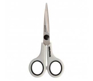 Tijeras Multiuso Acero Inoxidable 5,5" / 140 mm. Hojas Acero Inoxidable, Mango Comodo y Suave