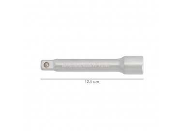 Alargadera Llave De Vaso Cuadradillo 1/2" Longitud 125 mm. Acero Cromo Vanadio