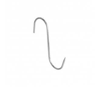 Gancho Carnicero Inoxidable Nº 2 De 120 x 5 mm. Gancho Para Productos Carnicos.